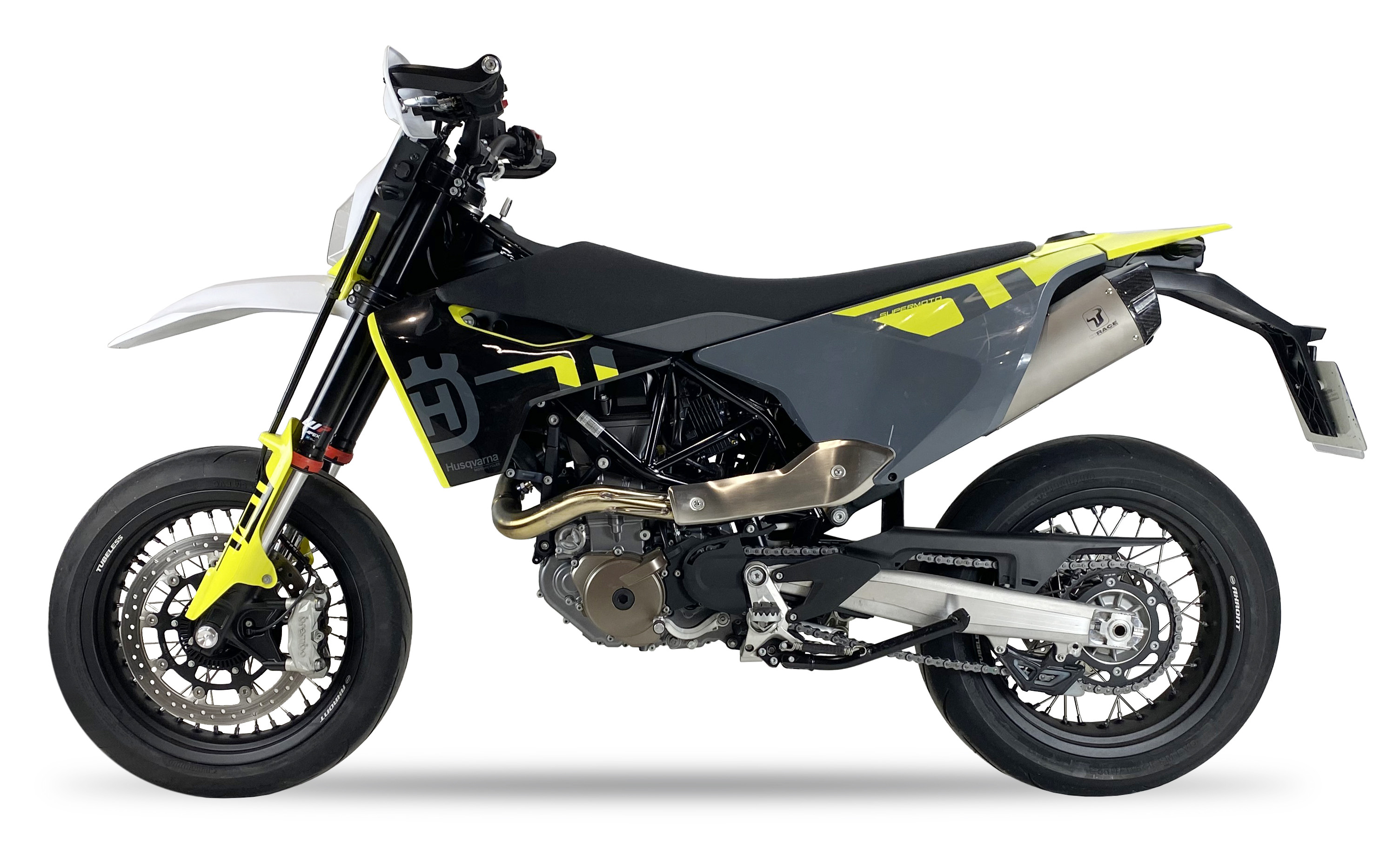 Tłumik IXRACE HUSQVARNA 701 SUPERMOTO 2022 typ DESERT
