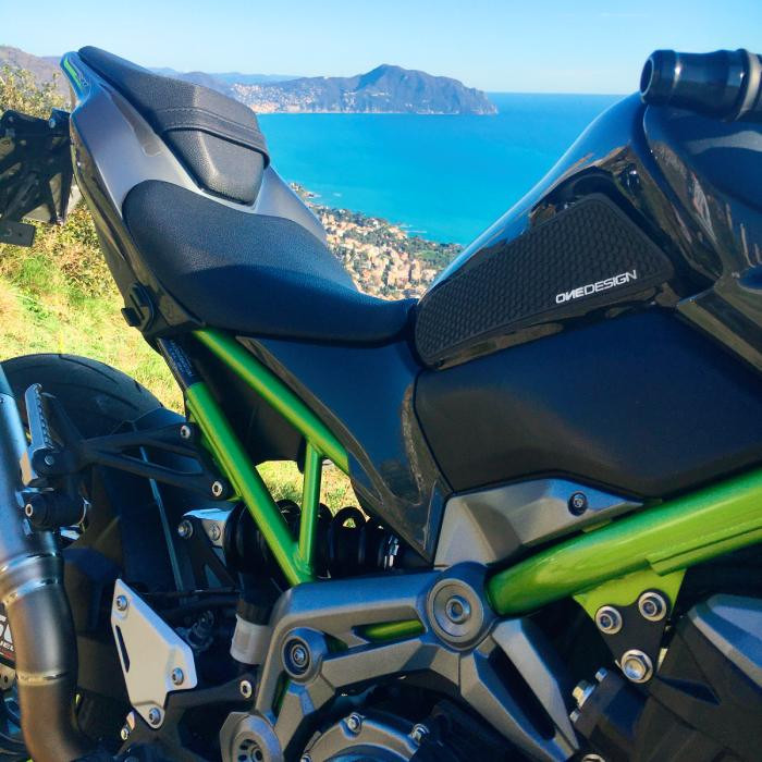ONEDESIGN Grip Boczny HDR Z900 17-24 / NINJA H2 SX-NINJA H2SX SE 18-22 KAWASAKI czarny