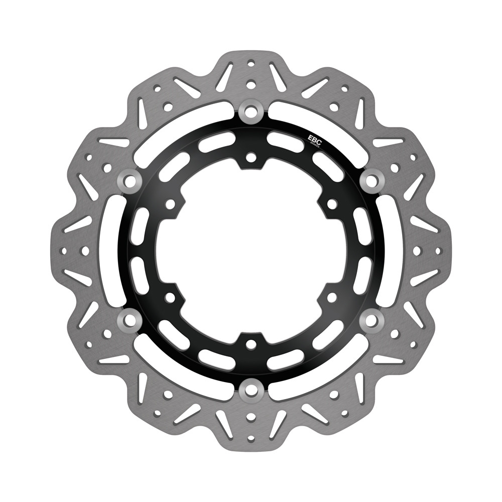 Tarcza hamulcowa motocyklowa EBC VR2126BLK VEE, czarna