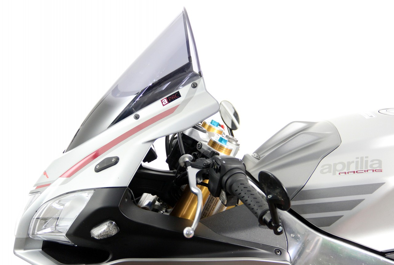 Szyba motocyklowa MRA APRILIA RSV 4 RR/RF/1100 FACTORY 19- RK /RR /RF 2015-2020, forma R, bezbarwna