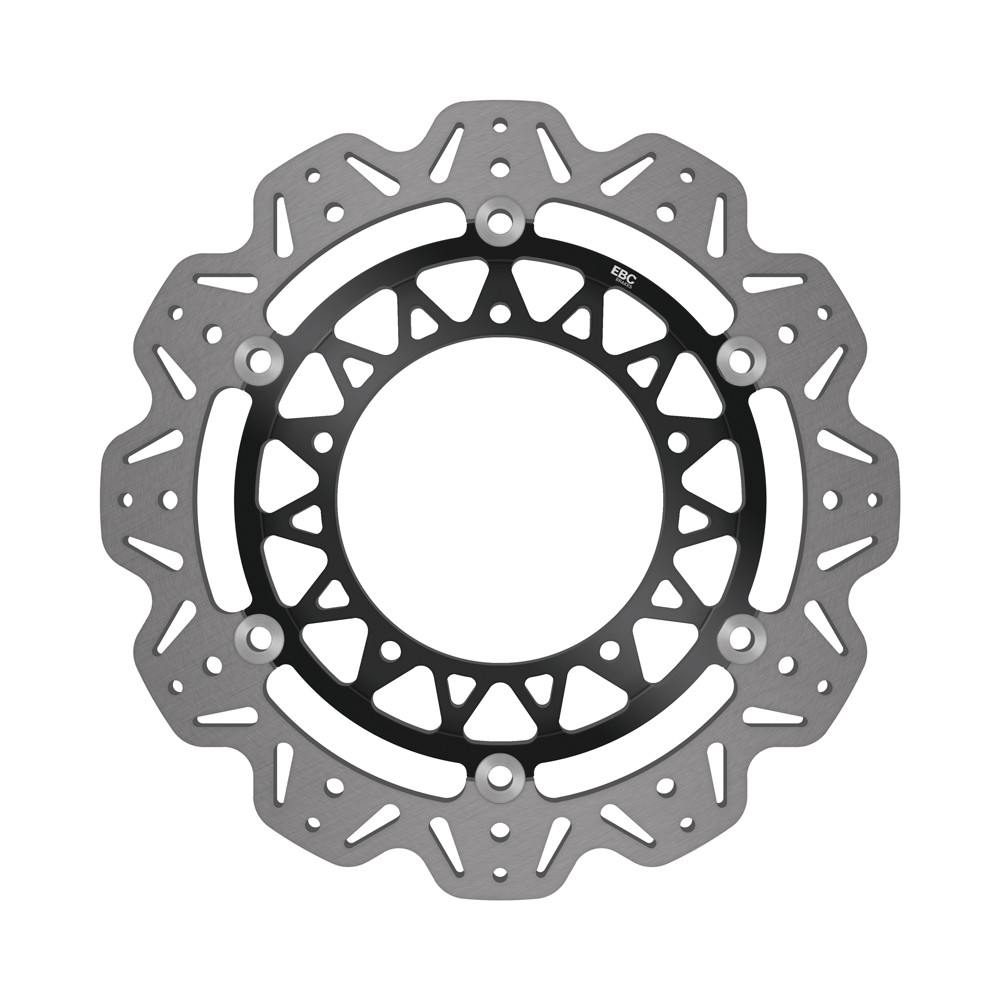 Tarcza hamulcowa motocyklowa EBC VR2124BLK VEE, czarna