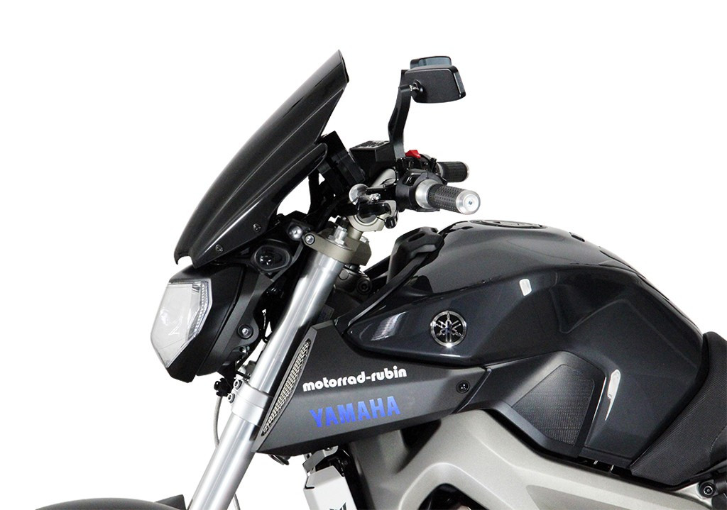 Szyba motocyklowa MRA YAMAHA MT-09 2014-2016, forma NRN, bezbarwna