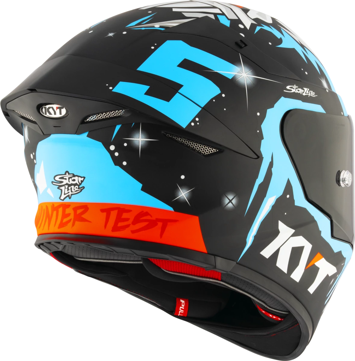Kask motocyklowy KYT TT-REVO MASIA REP. WINTER TEST MATT