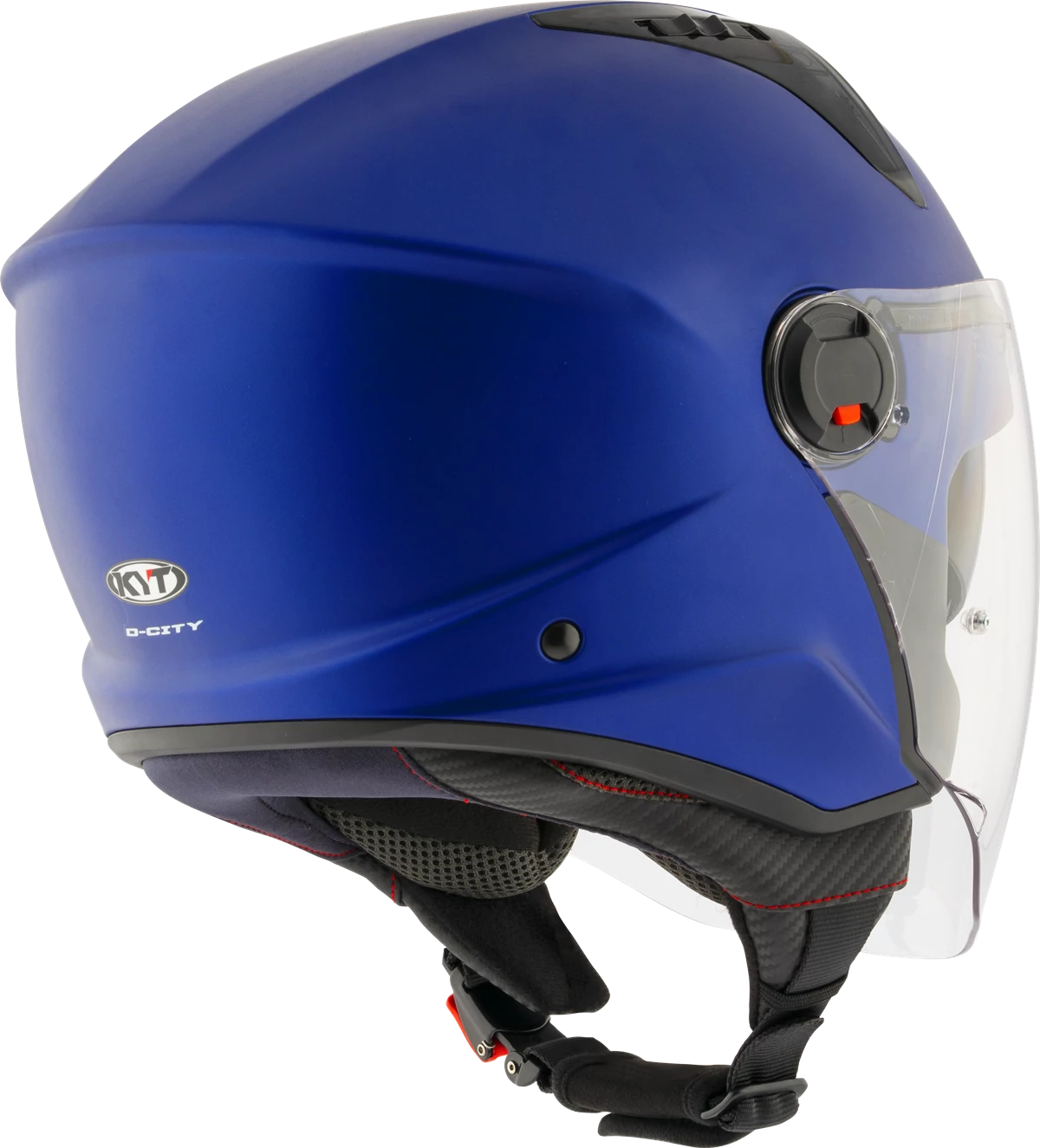 Kask motocyklowy KYT D-CITY NIEBIESKI MATT E06
