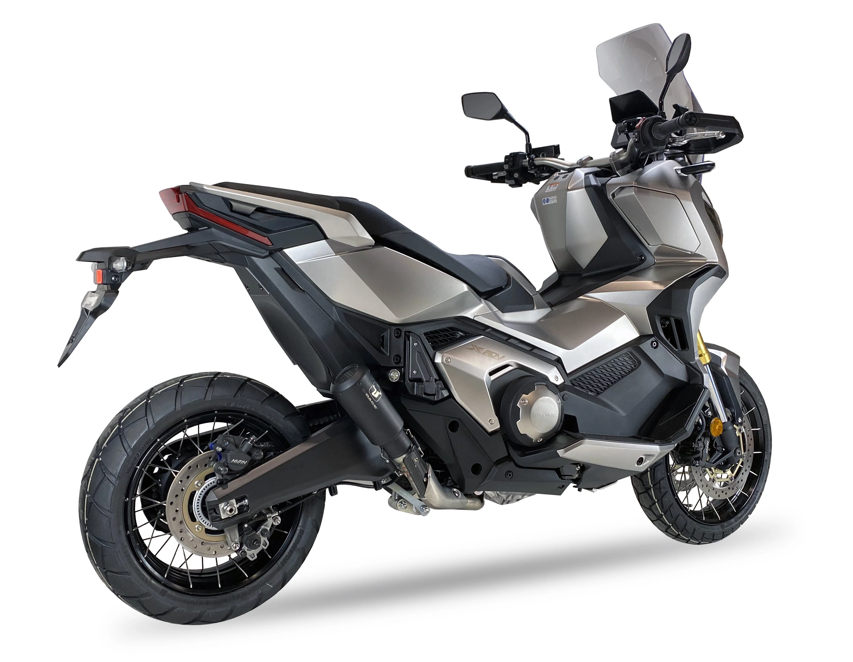 IXRACE Tłumik HONDA X-ADV 750 2025 (RH21) typ MK2B MK2 SERIES BLACK (Homologacja)