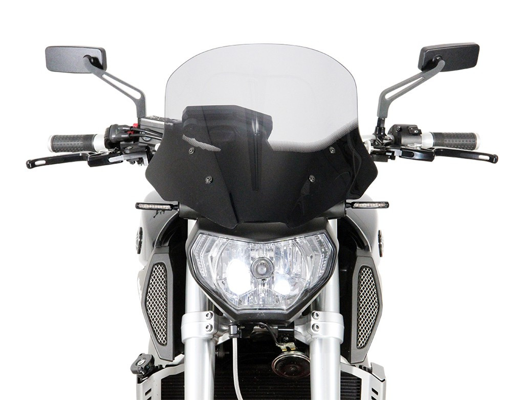 Szyba motocyklowa MRA YAMAHA MT-09 2014-2016, forma NTM, bezbarwna
