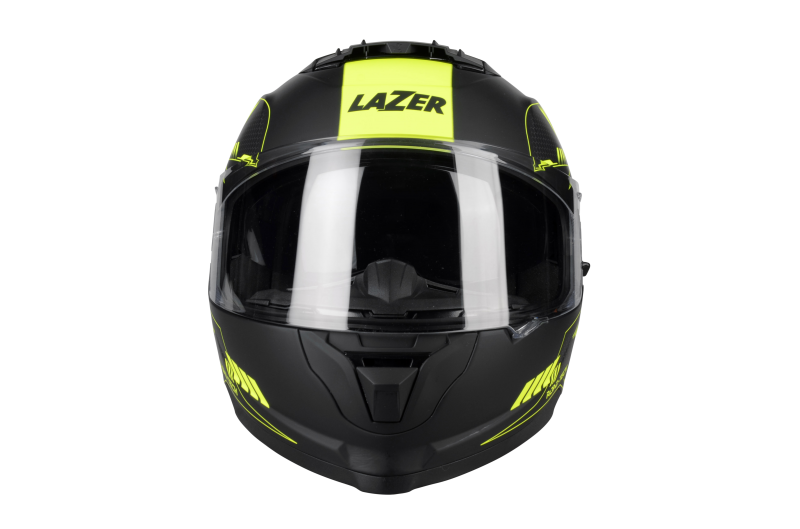 Kask Motocyklowy LAZER RAFALE EVO Roadtech (kol. Czarny - Żółty - Matowy)