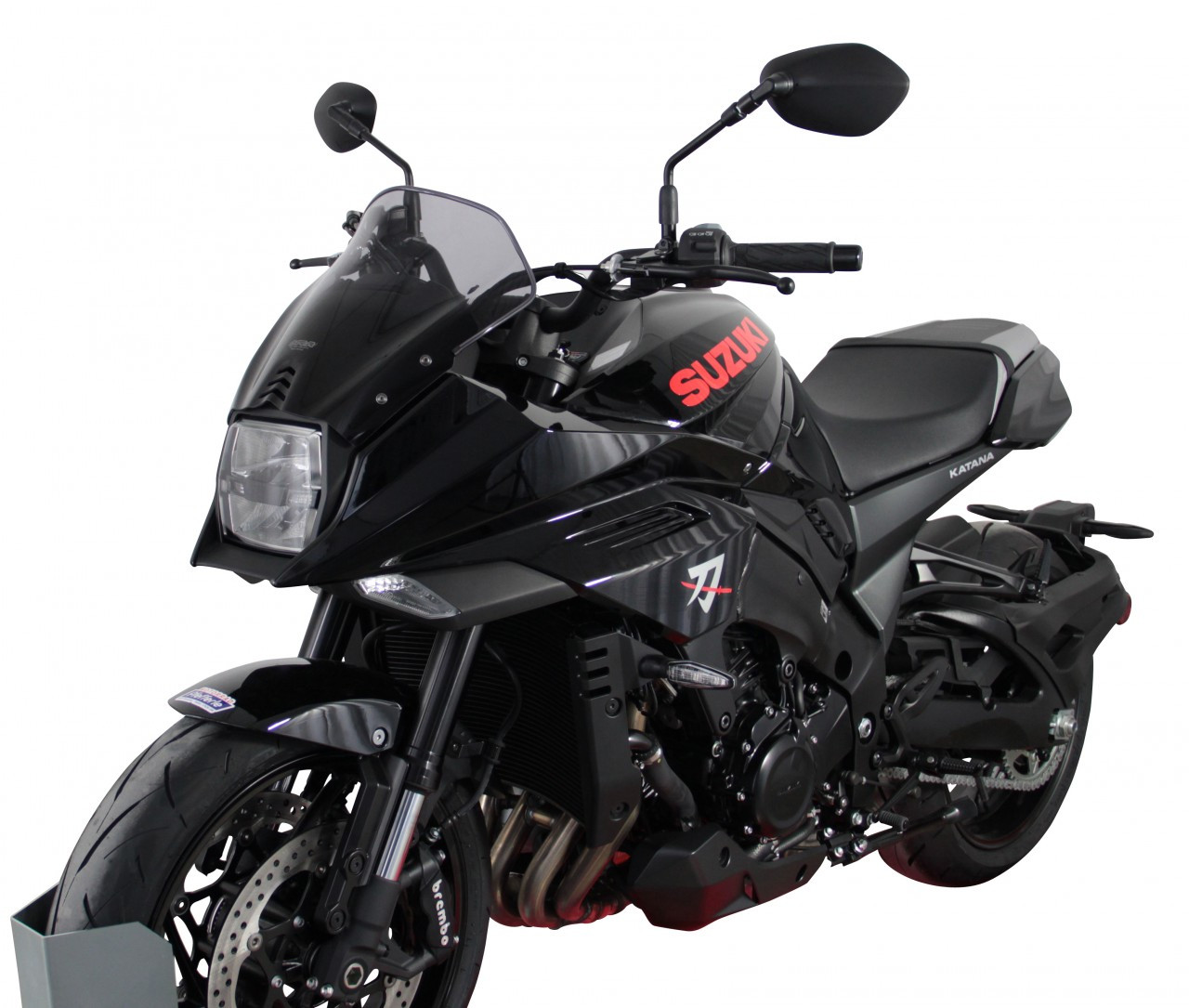 Szyba motocyklowa MRA SUZUKI GSX-S 1000 S KATANA 2019-, forma S, przyciemniana