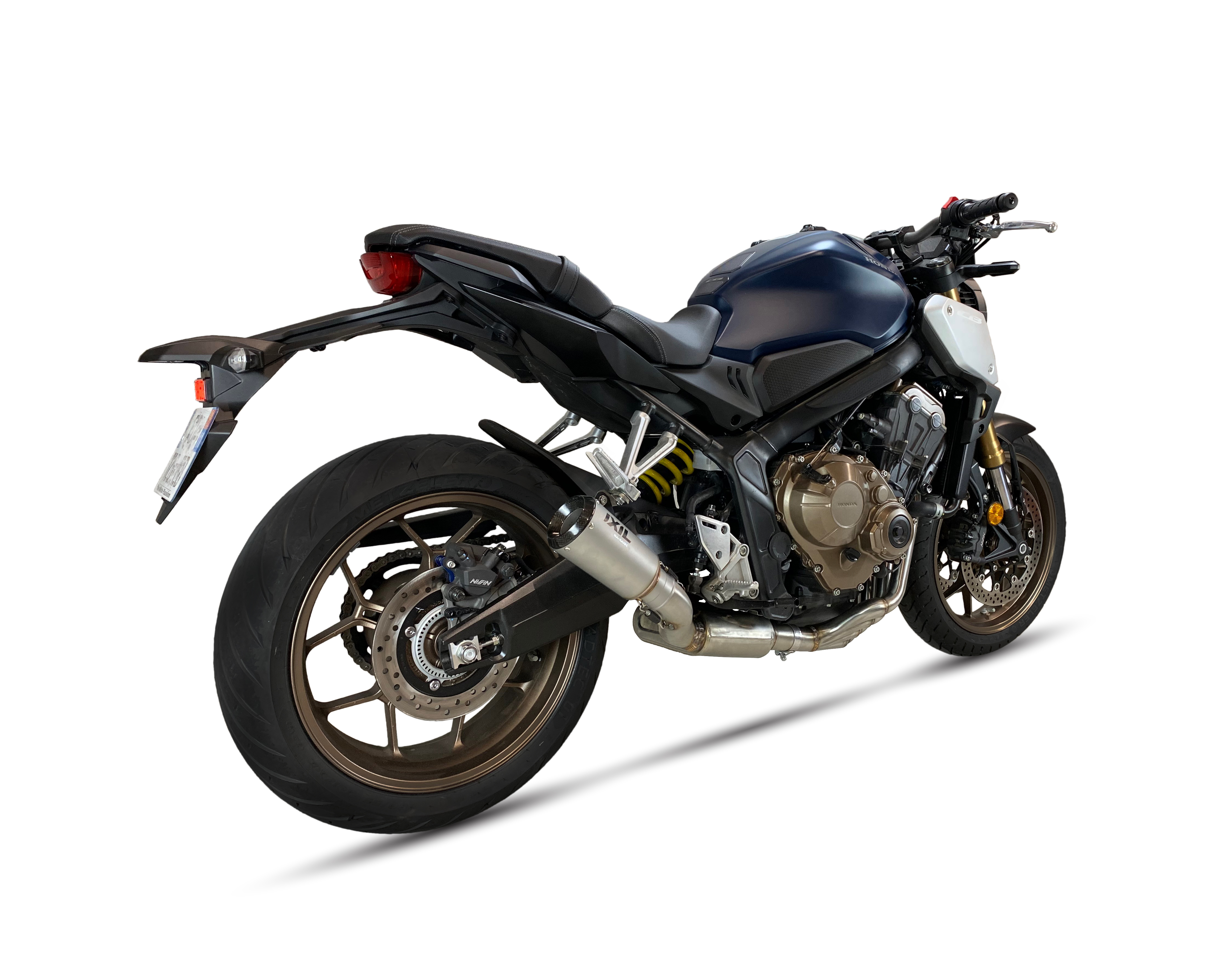 Tłumik IXIL HONDA CBR 650 R 19-20 (RH01 RH07) typ RC (waga: 800g, długość: 230 mm., materiał: Inox AISI304, kolor: Bright resin)