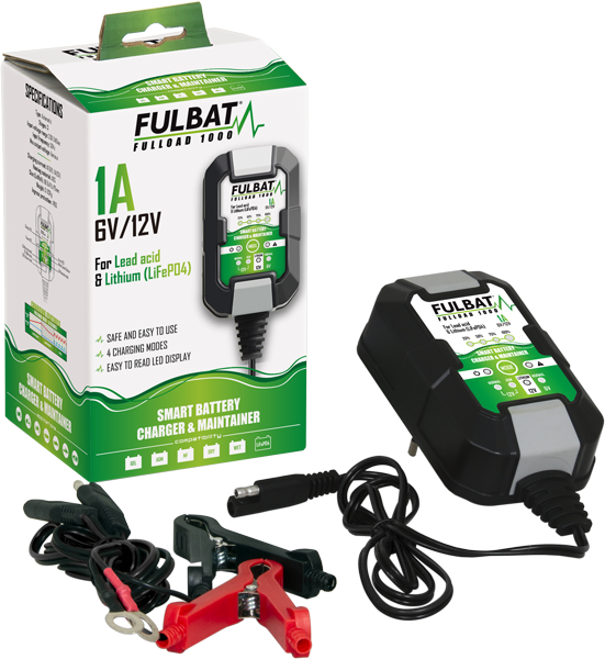 Ładowarka FULBAT FULLOAD 1000 - 6V/12V CHARGER 1A (NEW)