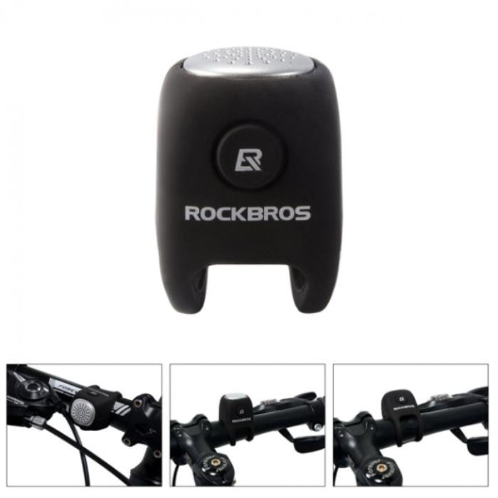 Dzwonek do roweru elektryczny ROCKBROS Czarny (CB1709BK)