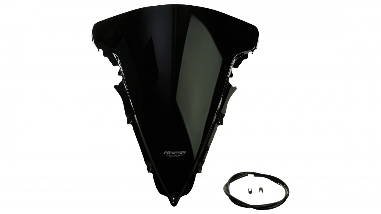 Szyba motocyklowa MRA YAMAHA YZF R 1 RN22 2009-2014, forma O, czarna