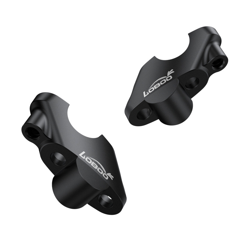 LOBOO Podwyższenie kierownicy do CB400X 2021-, podwyższenie 24mm, przybliżenie 18mm