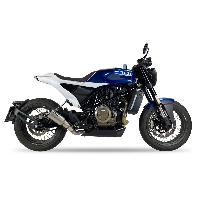 Tłumik IXIL HUSQVARNA VITPILEN 701 20-22 (HQV701) typ RC (waga: 800g, długość: 230 mm., materiał: Inox AISI304, kolor: Bright re