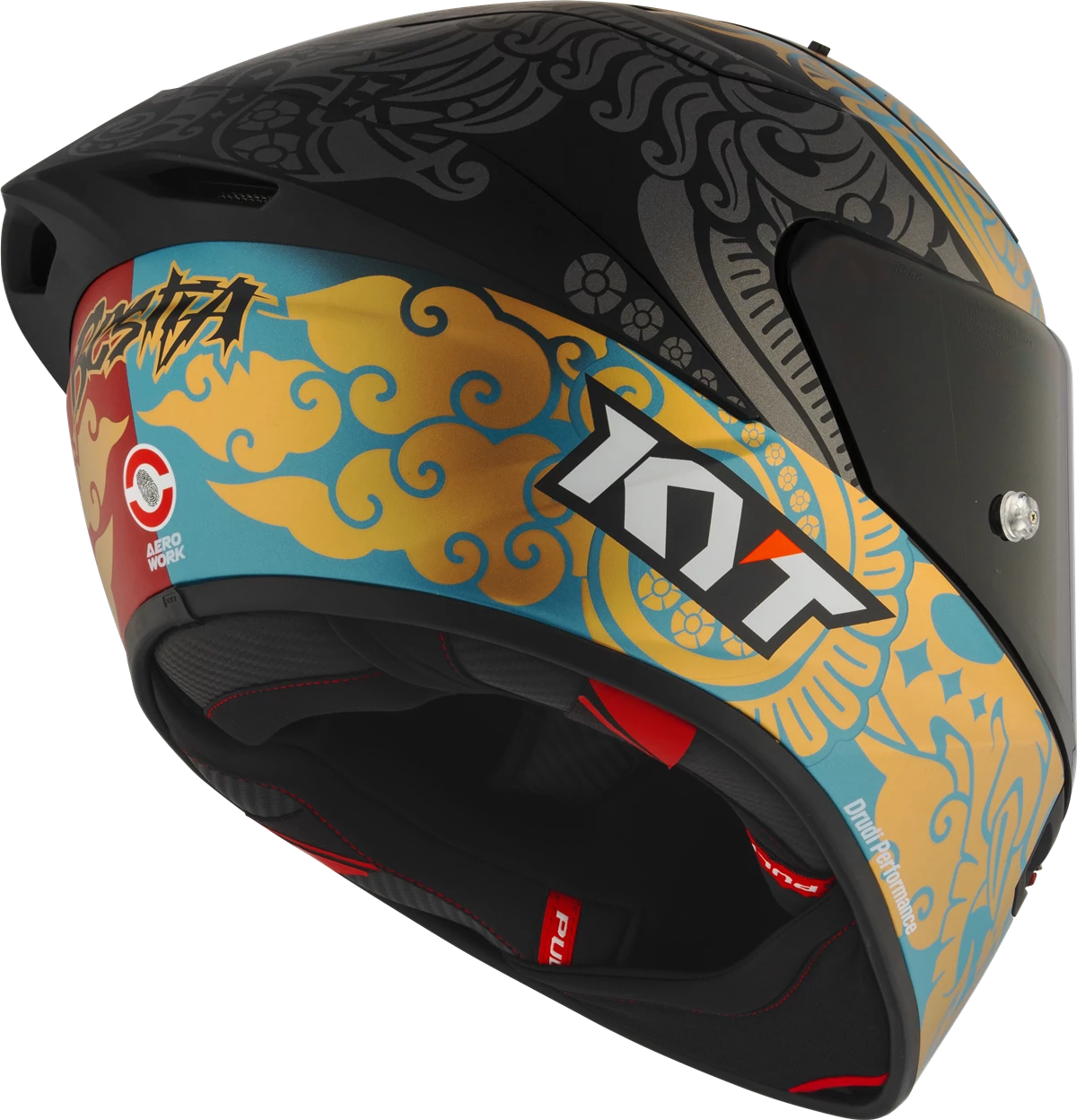 Kask motocyklowy KX-1 RACE GP BASTIANINI IDN REP.23 MATT- E06-FIM