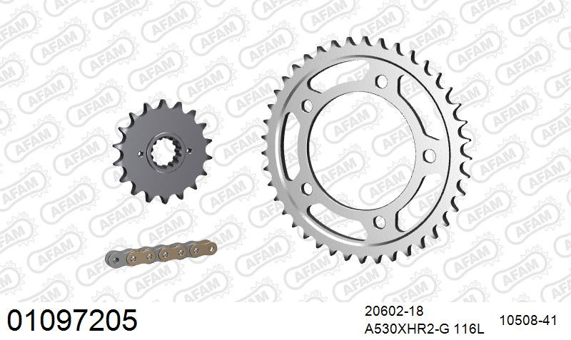 Zestaw napędowy AFAM do HONDA CB 1300 F W,X,Y,1
