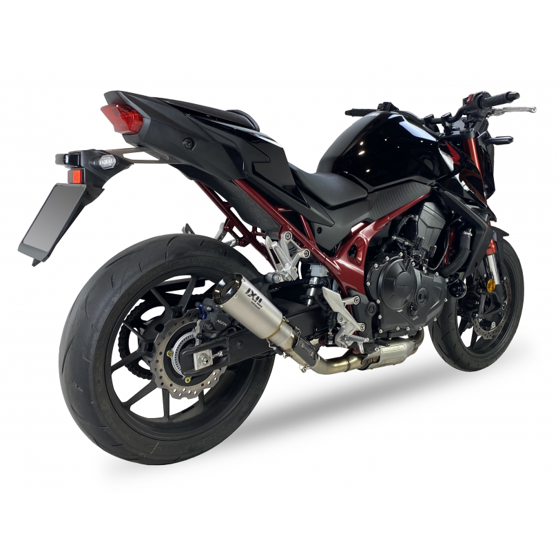 Tłumik IXIL HONDA CB 750 HORNET 2023 (RH12) typ RC (waga: 800g, długość: 230 mm., materiał: Inox AISI304, kolor: Bright resin) S