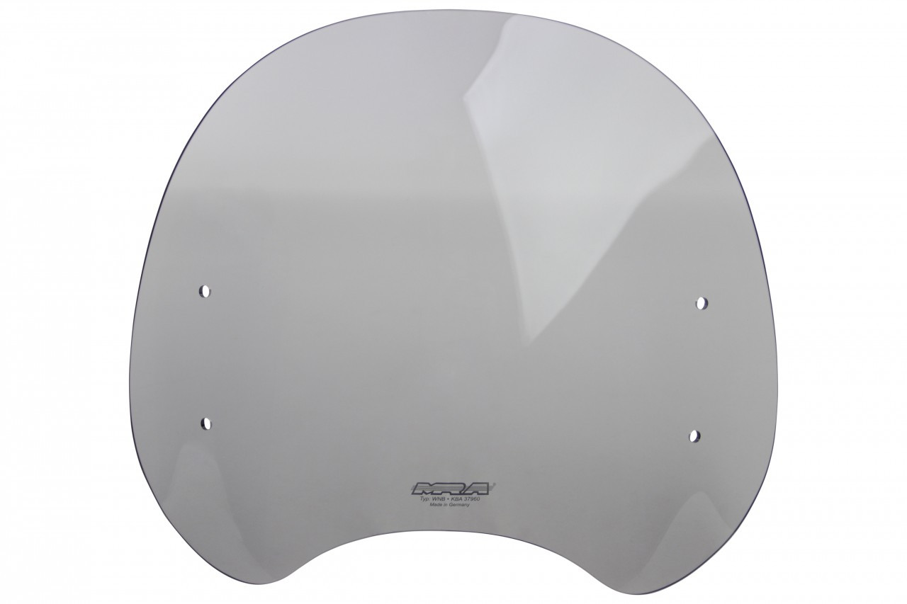Szyba motocyklowa MRA BMW R NINE-T R1ST -2023, forma NTM, przyciemniana