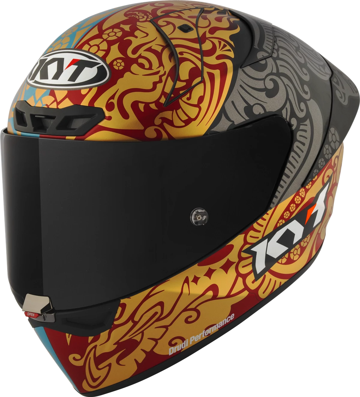 Kask motocyklowy KX-1 RACE GP BASTIANINI IDN REP.23 MATT- E06-FIM
