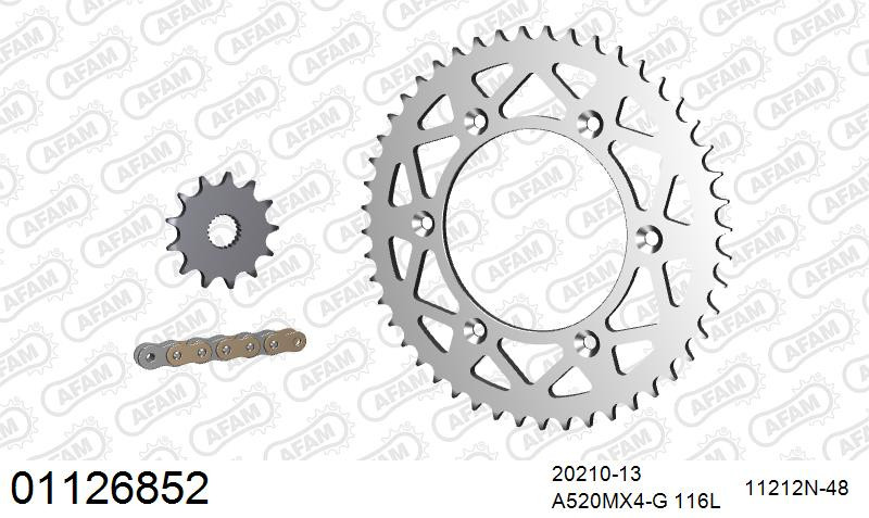 Zestaw napędowy AFAM do HONDA CRF 250 R A