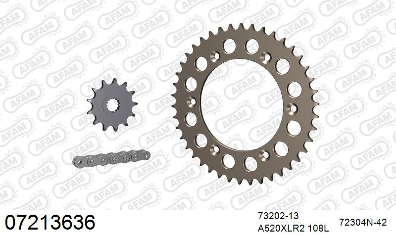 Zestaw napędowy AFAM do KTM 125 Sting