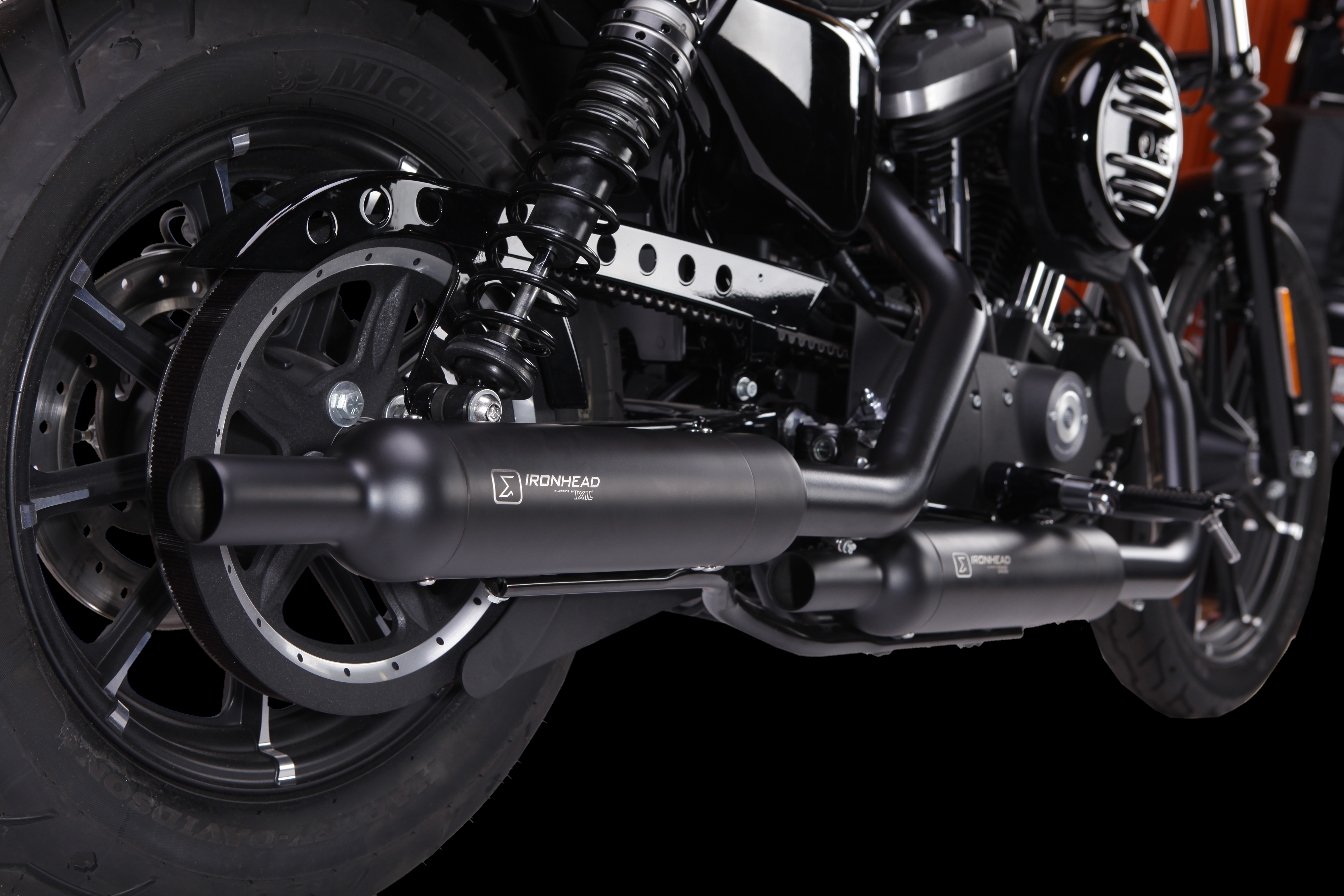 IRONHEAD END CAPS typ CAP (długość: Ø 88 mm., materiał: Inox AISI304, kolor: Black painted) BOTTLE END CAP (BLACK)