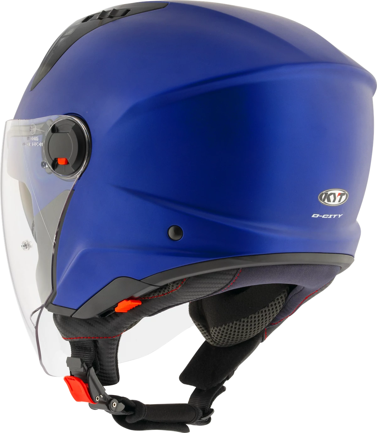 Kask motocyklowy KYT D-CITY NIEBIESKI MATT E06