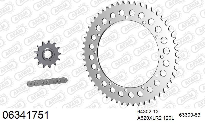 Zestaw napędowy AFAM do HUSQVARNA WR 390, WR 430