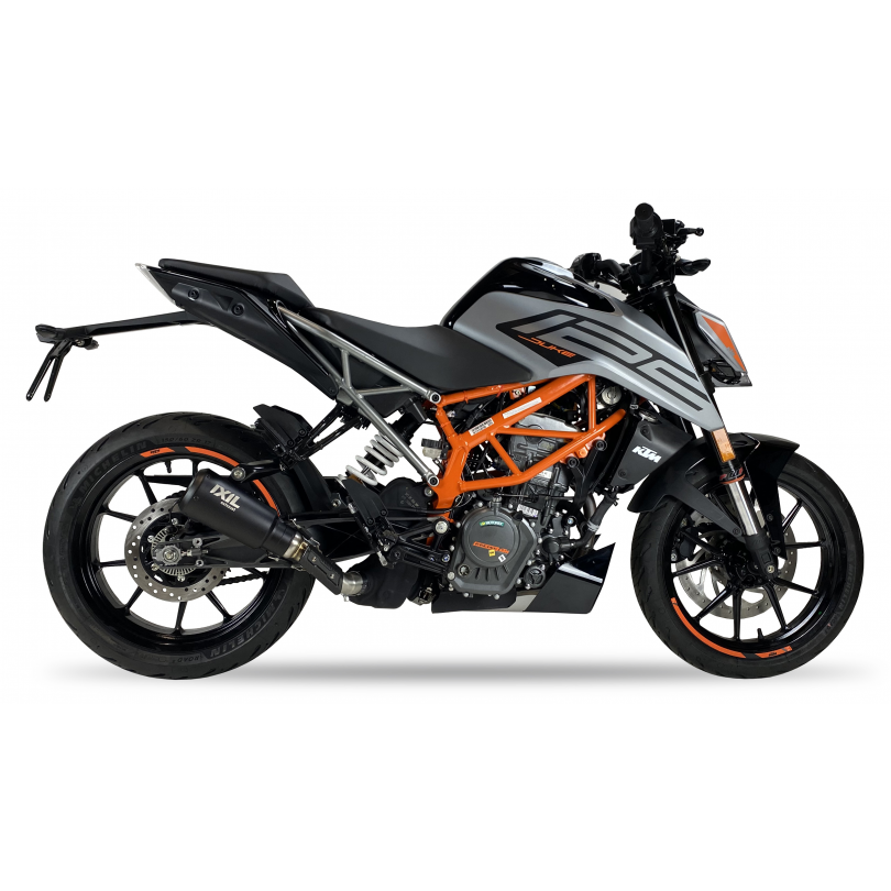 Tłumik IXIL KTM DUKE 390 21-23 (KTM IS DUKE) typ RC3B SLIP ON - SPORT XTREM BLACK (Homologacja)