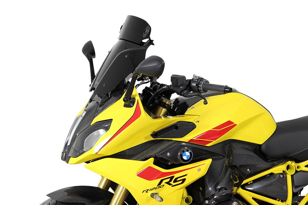 Szyba motocyklowa MRA BMW R 1200 RS R12WR 2015-, forma MXC, czarna