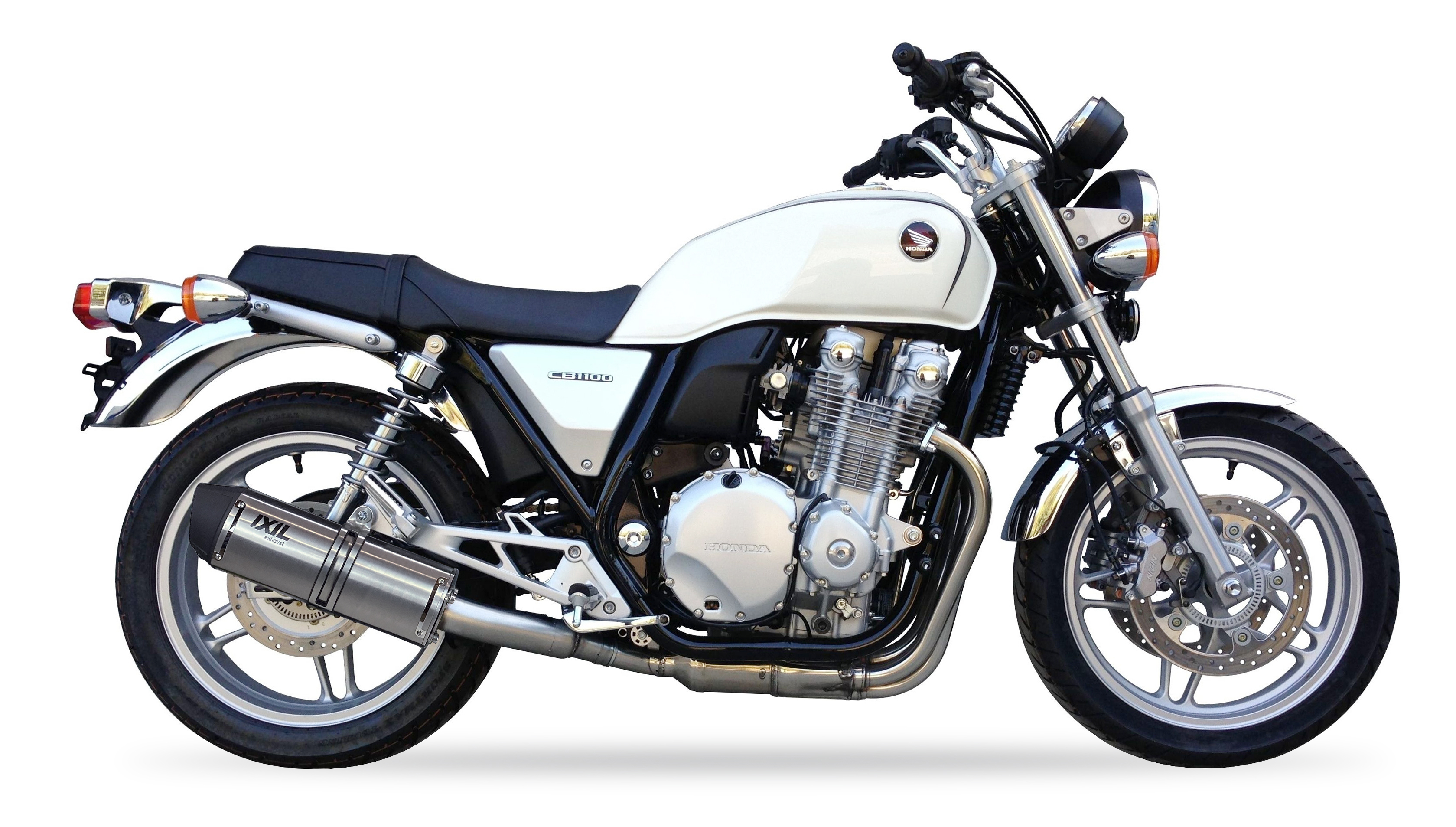 Tłumik IXIL HONDA CB 1100 13-16 (SC65) typ SOVE (waga: 3000g, długość: 423 mm., materiał: Inox AISI304, kolor: Black painted) SL