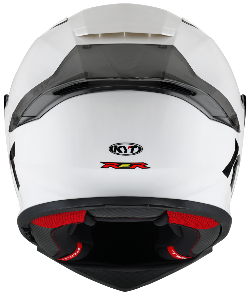 Kask Motocyklowy KYT R2R połysk biały ECE/ONU 22-06