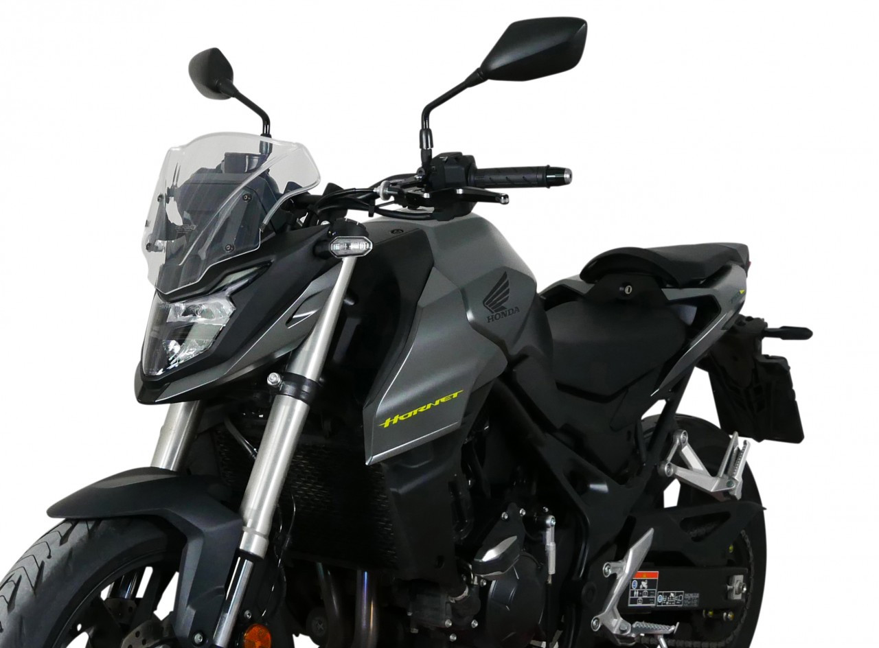 Szyba motocyklowa MRA HONDA CB 750 HORNET 2023-2024, forma NSPM, bezbarwna