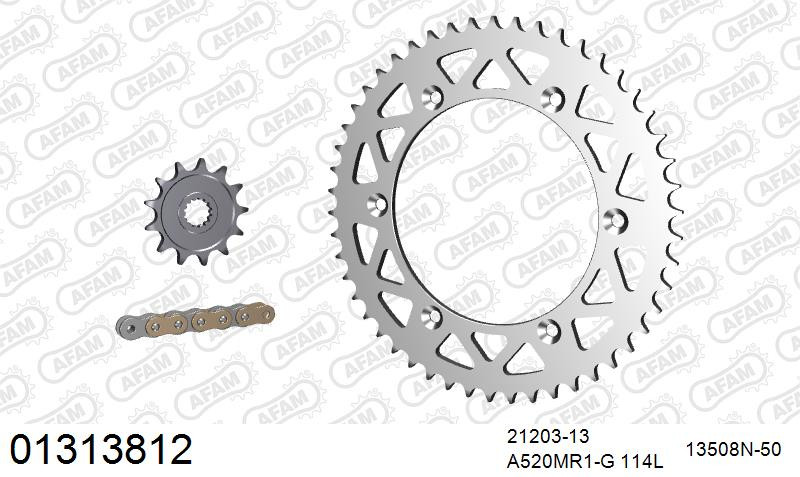 Zestaw napędowy AFAM do YAMAHA YZ 125 G
