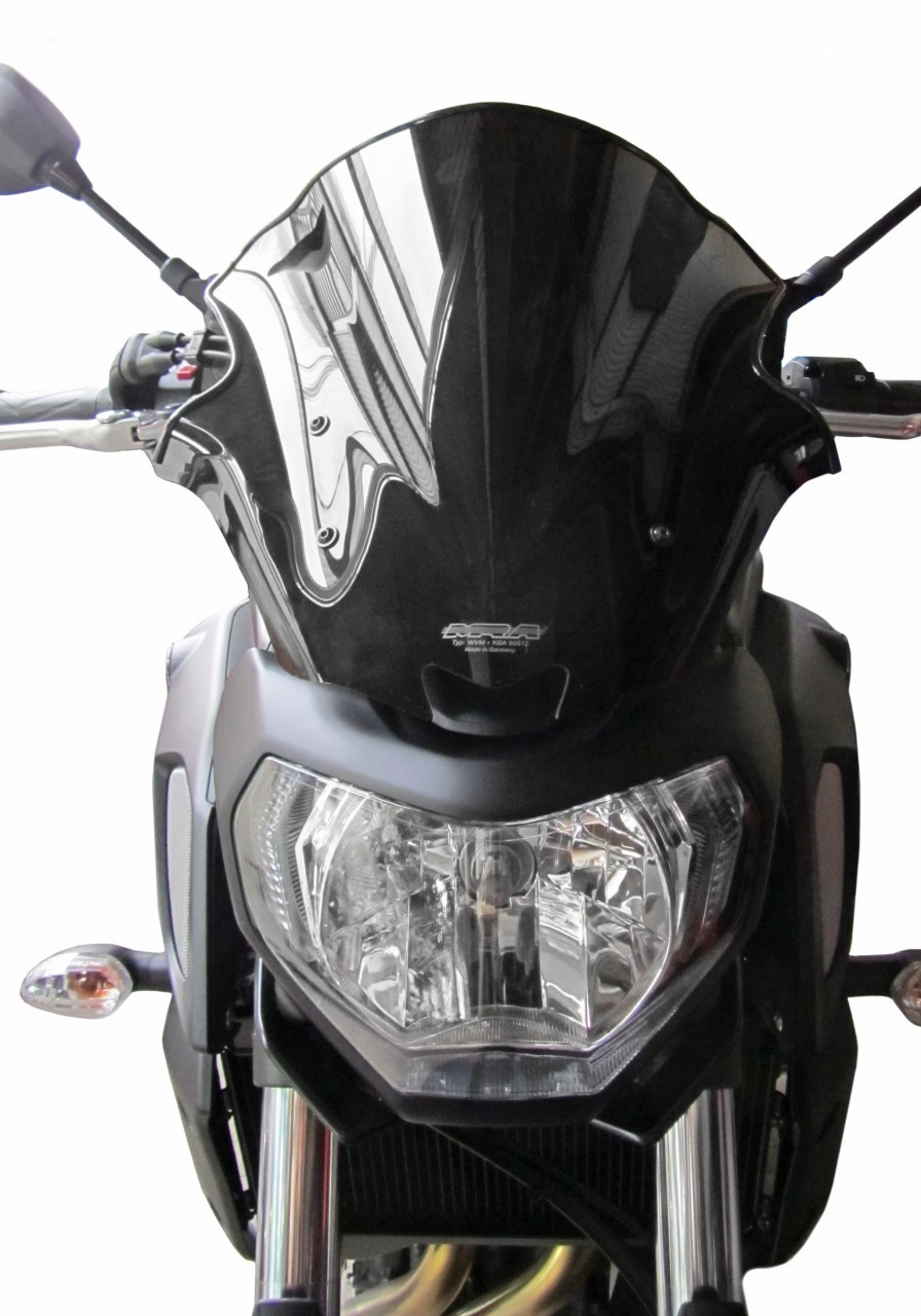 Szyba motocyklowa MRA YAMAHA MT-07 2018-2020, forma NRM, bezbarwna