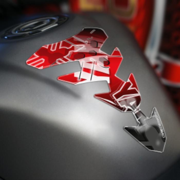 ONEDESIGN Tankpad Expression Slim Y czerwony