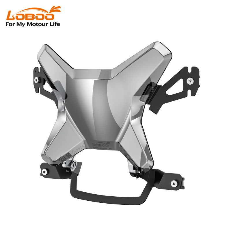LOBOO Osłona przedniego reflektora do BMW R1300GS (2023-), chrom
