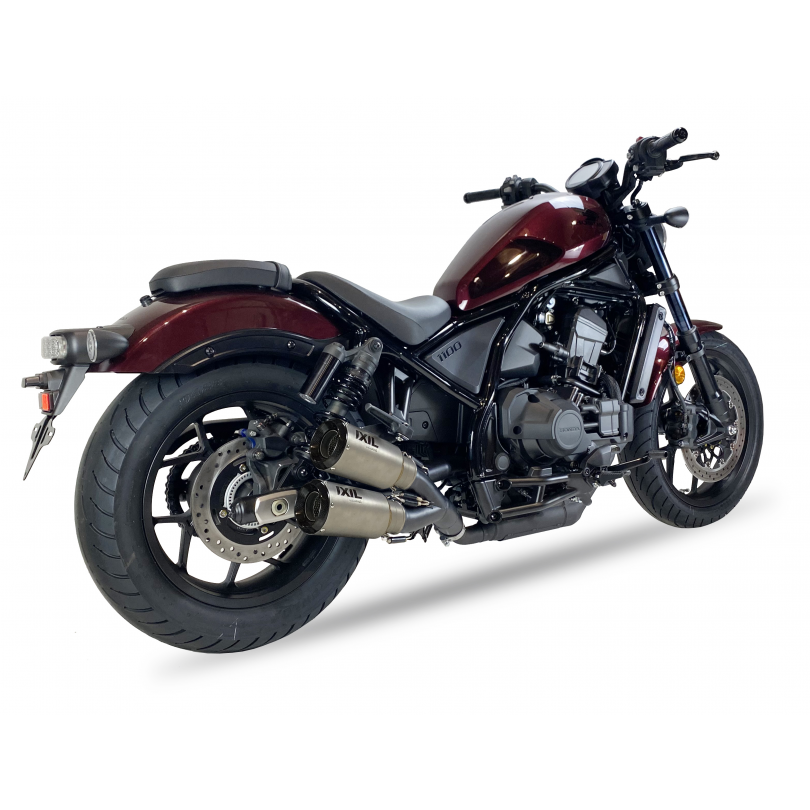 Tłumik IXIL HONDA REBEL CMX 1100 21-23 (SC83) typ 2RC (waga: 800 x2g, długość: 230 mm., materiał: Inox AISI304, kolor: Bright re