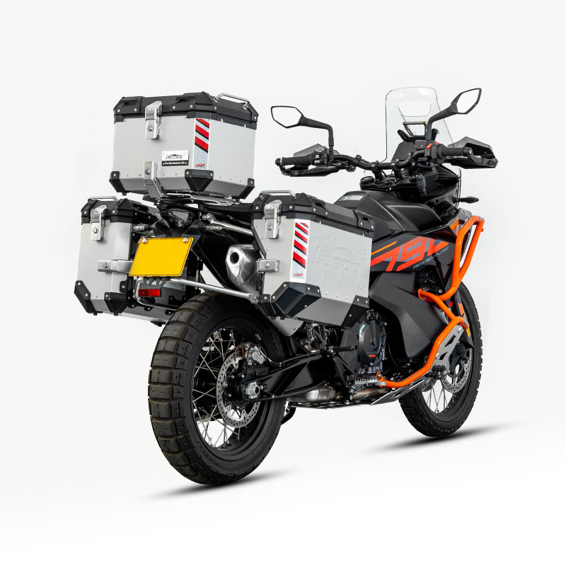 LOBOO Gmole dolne i osłony silnika do KTM 790 Adventure (2024-) KTM 890 Adventure (2023-) pomarańczowe