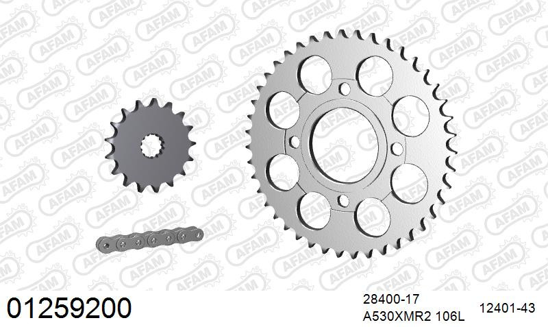 Zestaw napędowy AFAM do YAMAHA XS 500 C,D