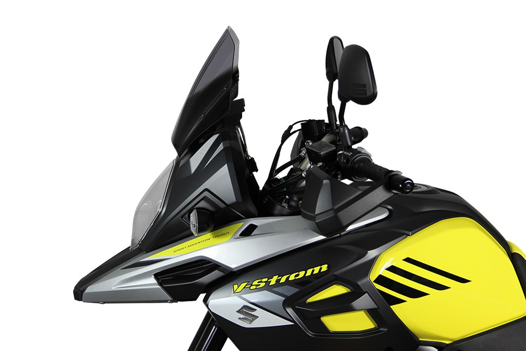 Szyba motocyklowa MRA SUZUKI DL 1000 V-STROM WDD0 2017-, forma T, czarna