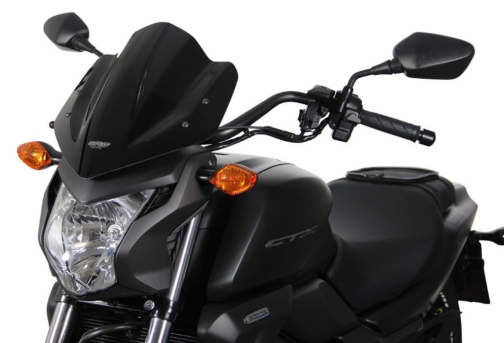 Szyba motocyklowa MRA HONDA CTX 700N RC68 -, forma NTM, przyciemniana