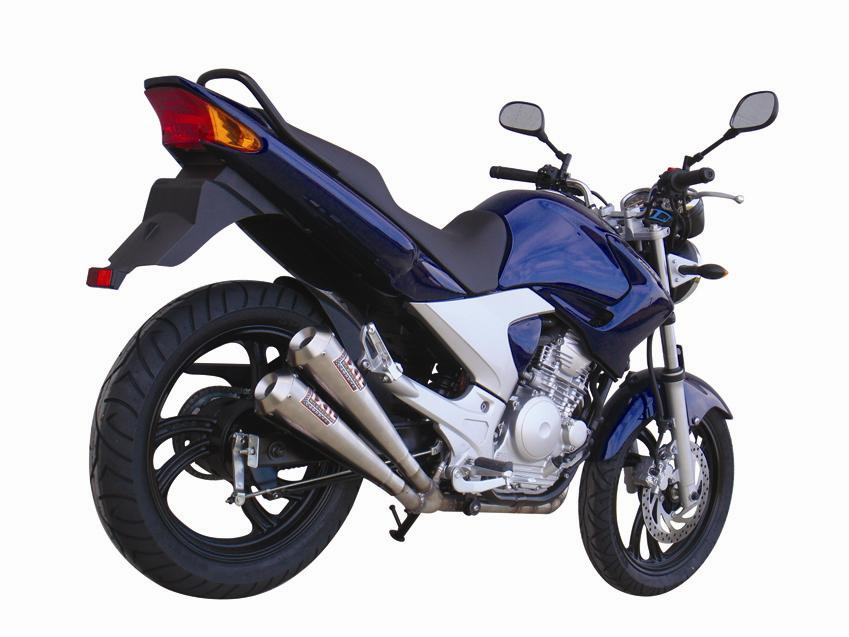 Tłumik IXIL YAMAHA YBR 250 12-13 typ 2-CON (waga: 1480g, długość: 380 mm., materiał: Inox AISI304, kolor: Matt polished) FULL SY