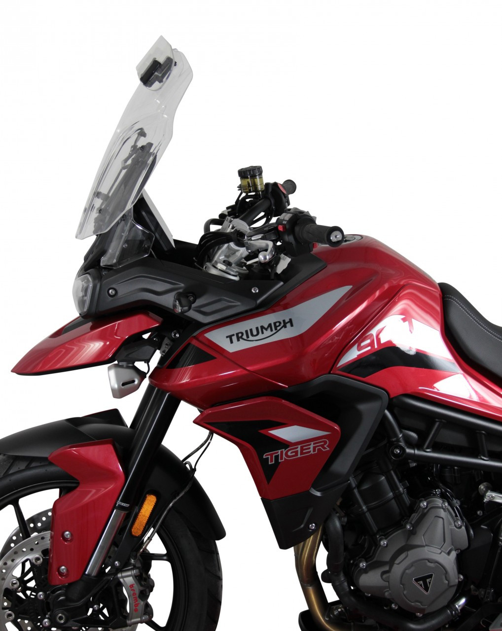 Szyba motocyklowa MRA TRIUMPH TIGER 900 /GT PRO 2019-, forma VTM, bezbarwna