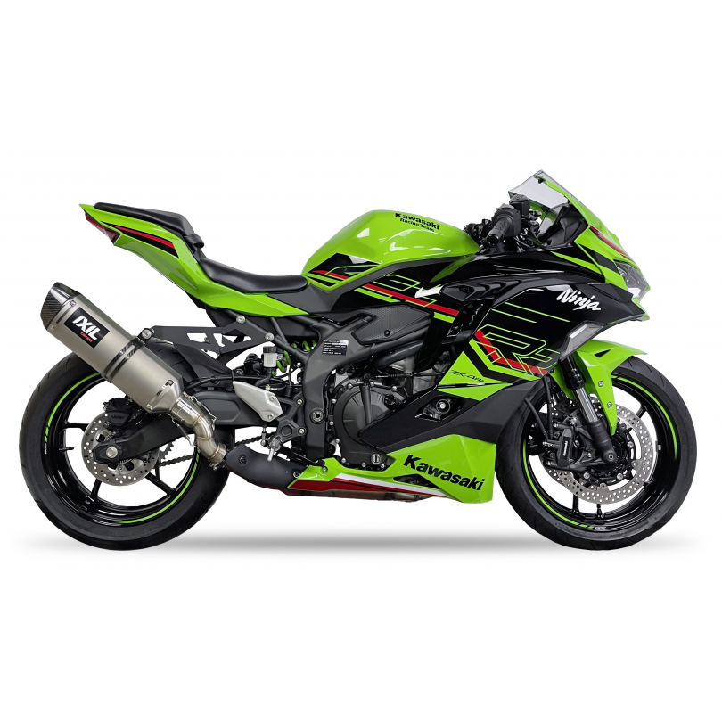Tłumik, Układ wydechowy IXIL KAWASAKI NINJA ZX-4 R / RR 23-24 (ZX400P) typ VTI FULL SYSTEM (RACE) - HEXOVAL TITANIUM RACE