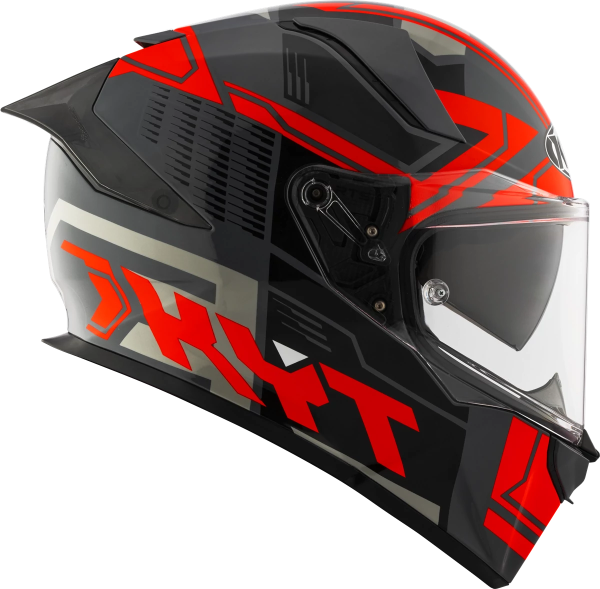 Kask motocyklowy KYT R2R OCTANE CZERWONY E06