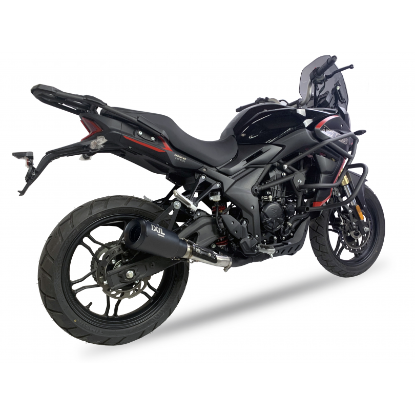 Tłumik IXIL VOGE 300 DS (CR6) typ RB (waga: 900g, długość: 230 mm., materiał: Inox AISI304, kolor: Black painted) SLIP ON - RACE