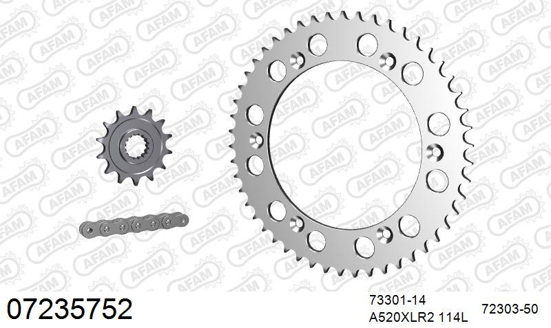 Zestaw napędowy AFAM do KTM GS 350