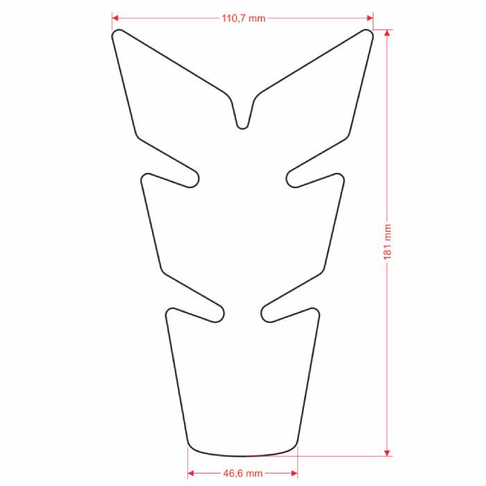 ONEDESIGN tankpad NEXT for short tank