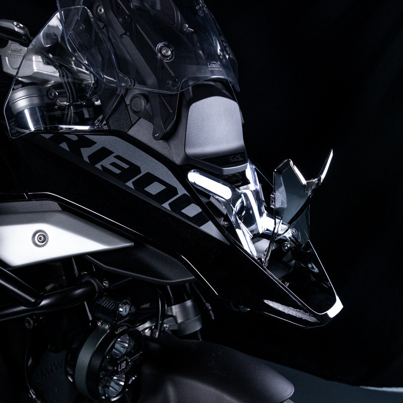 LOBOO Osłona przedniego reflektora do BMW R1300GS (2023-), chrom